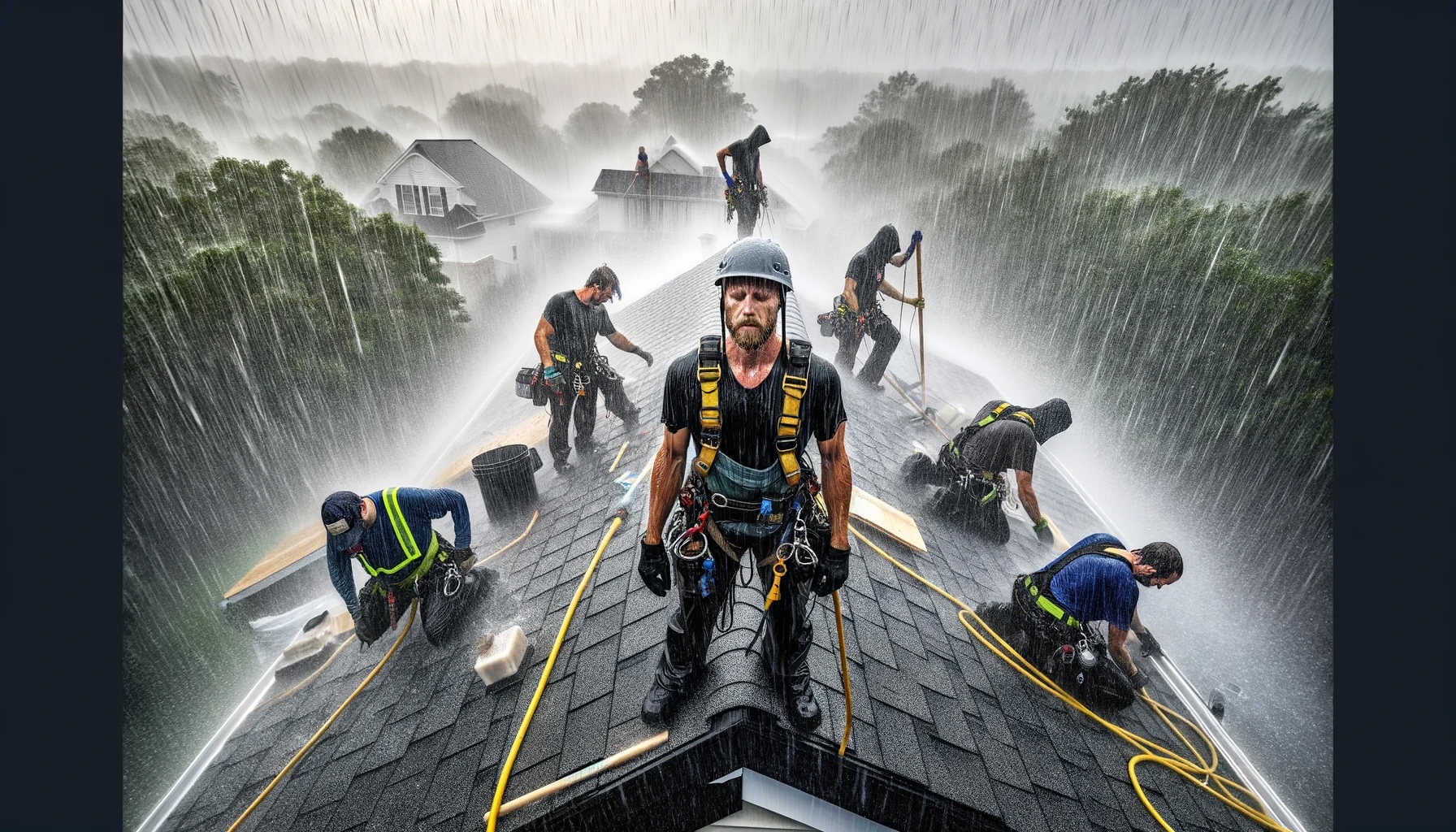 High Humidity and Rainfall for Florida Roofers