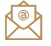 Email contact icon — Blitz Roofing & Construction